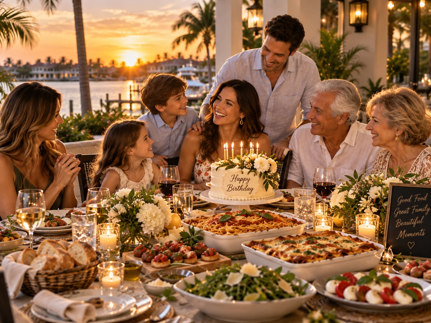 Birthday and anniversary catering for family gatherings in Southwest Florida by Final Plate Catering