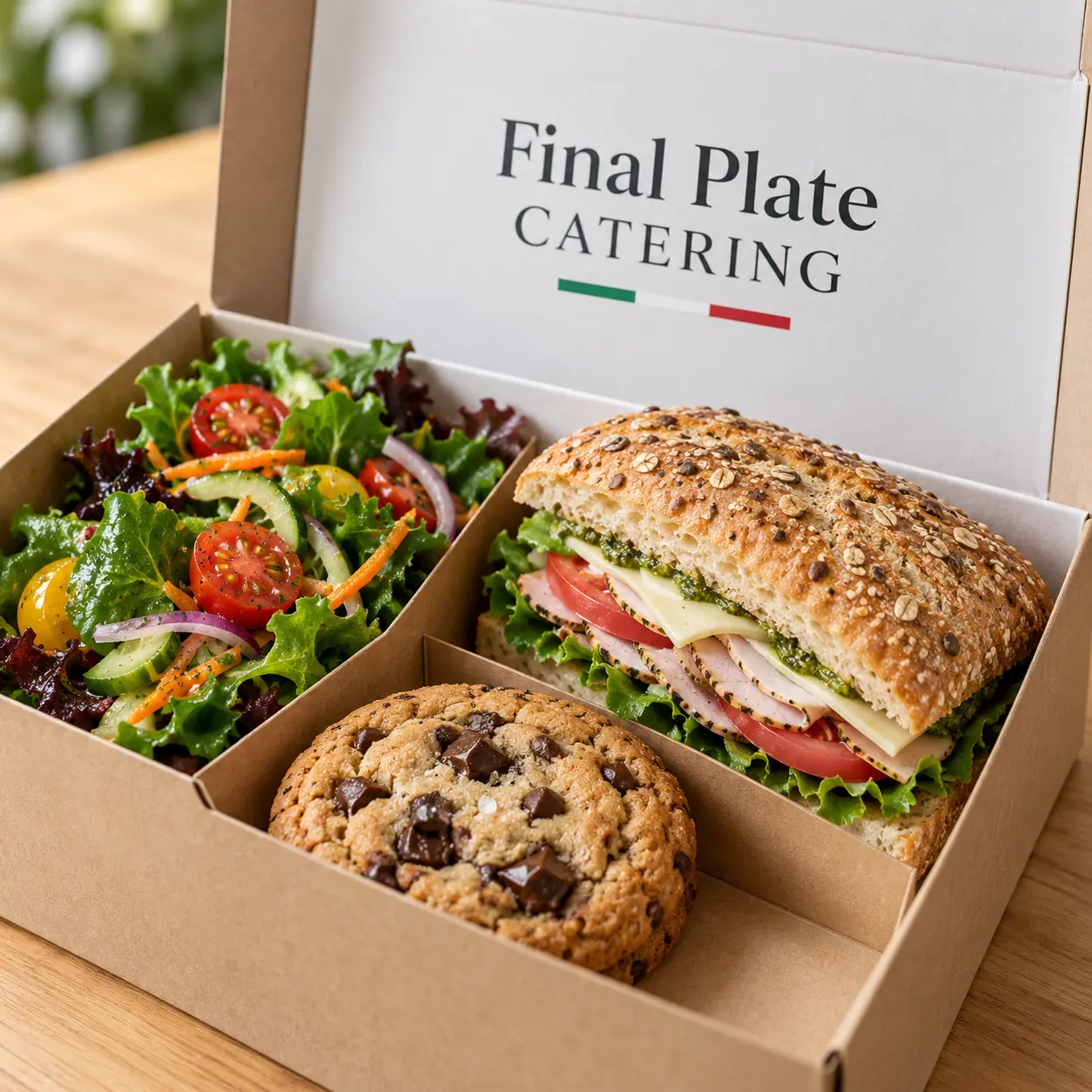 Final Plate Catering office lunch in Southwest Florida