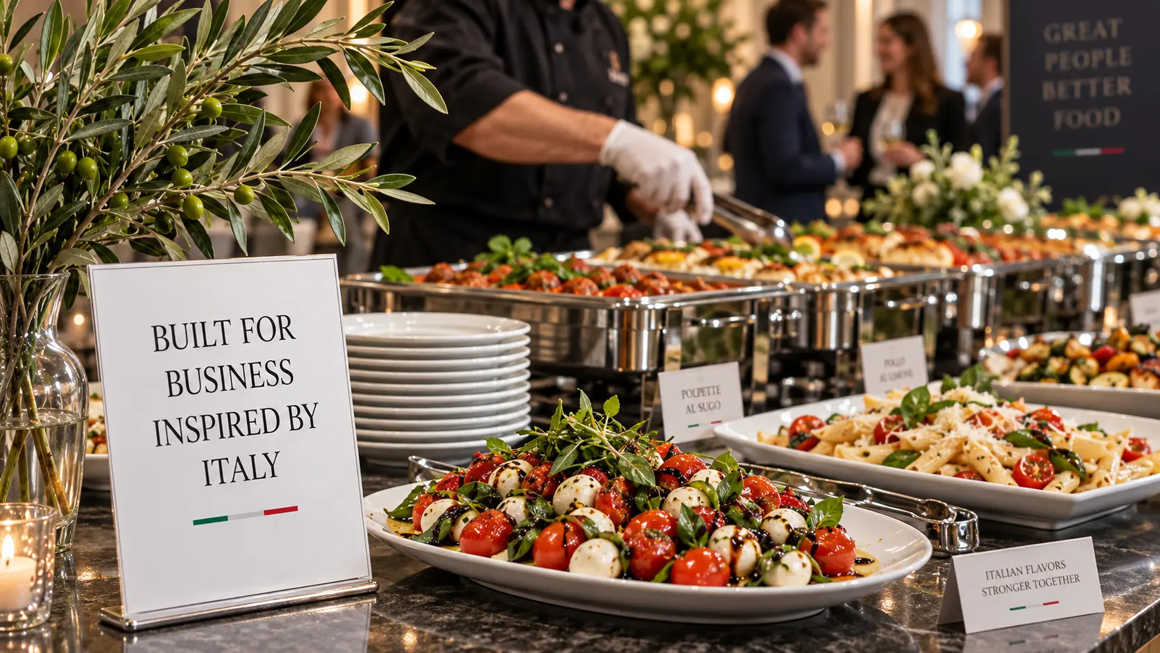 Elegant wedding catering by Final Plate Catering in Southwest Florida